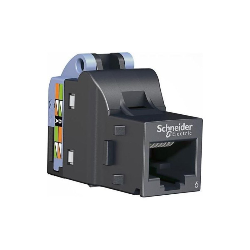 Schneider electric kompiuterinio lizdo RJ45 Cat5E modulis VDIB17716U01 Schneider electric kompiuterinio lizdo RJ45 Cat5E modulis VDIB17716U01