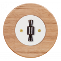 Baltas sukamojo jungiklio dangtelis su rankenėle - 25 - 14,81 €