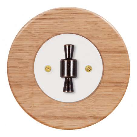 Baltas sukamojo jungiklio dangtelis su rankenėle - 25 - 14,81 €