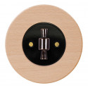 Juodas sukamojo jungiklio dangtelis su rankenėle - 22 - 14,81 €
