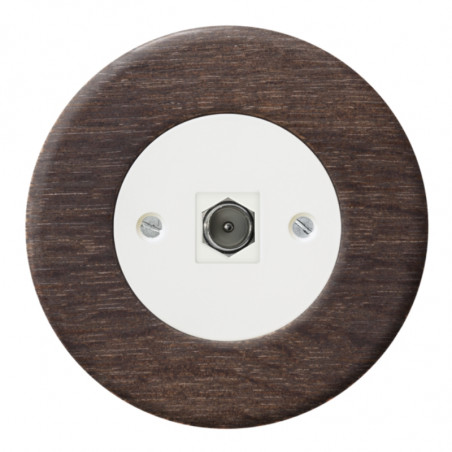 Baltas TV arba SAT lizdas - 6 - 19,29 €