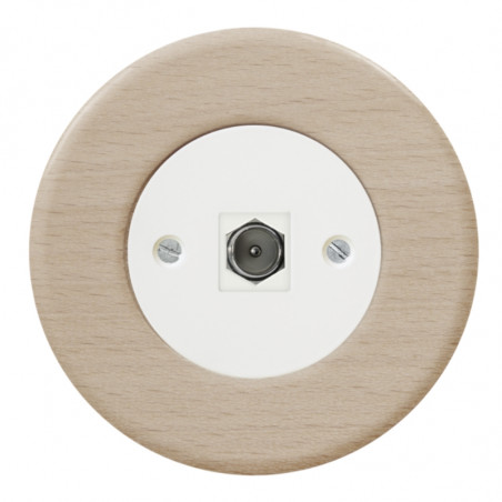 Baltas TV arba SAT lizdas - 4 - 19,29 €