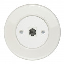 Baltas TV arba SAT lizdas - 2 - 19,29 €
