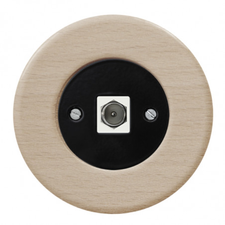 Juodas TV arba SAT lizdas - 5 - 19,29 €