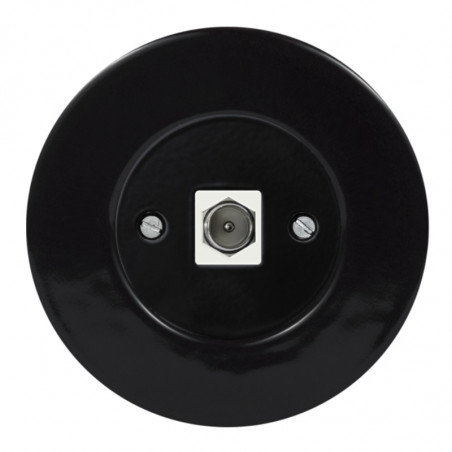 Juodas TV arba SAT lizdas - 4 - 19,29 €