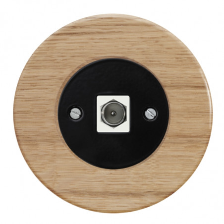 Juodas TV arba SAT lizdas - 6 - 19,29 €