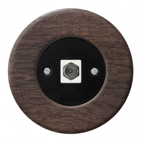 Juodas TV arba SAT lizdas - 7 - 19,29 €