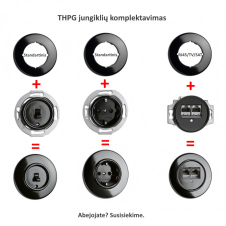 Svirtelinis dviejų grupių jungiklis - 7 - 40,00 €