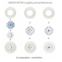 Juodas svirtelinis dviejų grupių jungiklis - 26 - 23,47 €