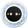 Juodas svirtelinis dviejų grupių jungiklis - 8 - 23,47 €