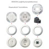 Renova baltas perjungiklis - 3 - 9,37 €