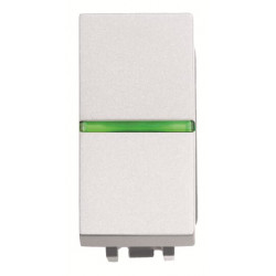 ABB Niessen Zenit žaliuzių jungiklis kryžminis perjungiklis mygtukas su pašvietimu