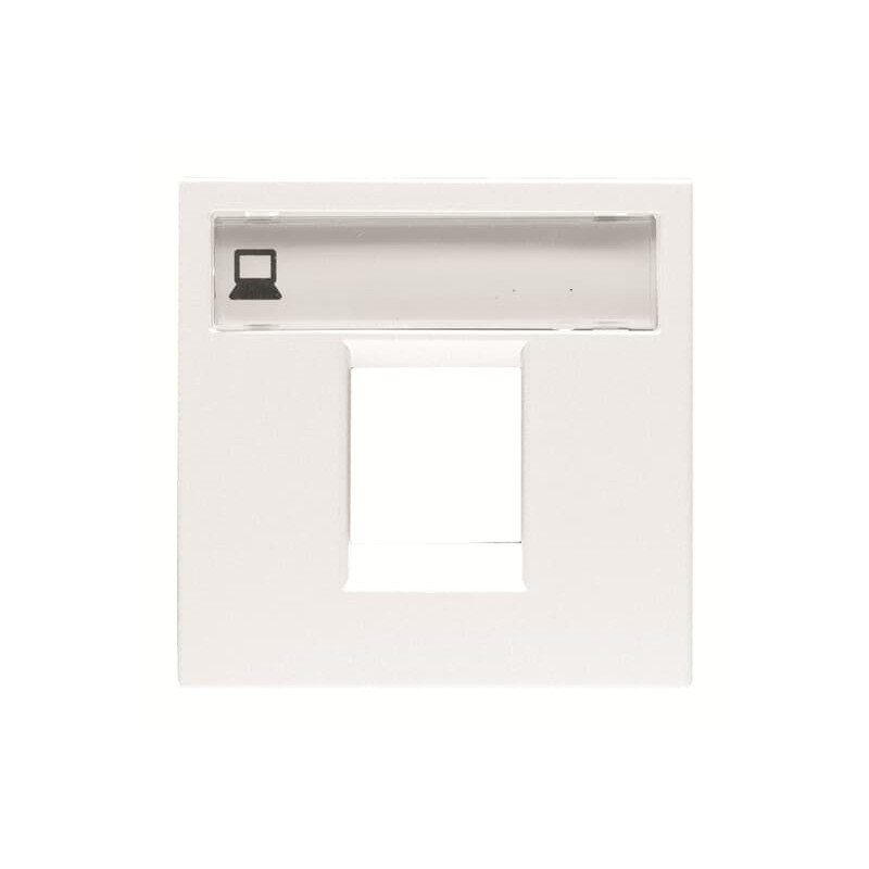 ABB Niessen Zenit RJ45 LAN kompiuterinio lizdo dangtelis baltas ABB Niessen Zenit RJ45 LAN kompiuterinio lizdo dangtelis baltas