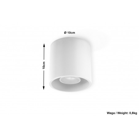Plafonas ORBIS 1 baltas - 4 - 23,06 €
