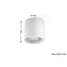 Plafonas ORBIS 1 baltas - 4 - 23,06 €