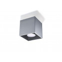 Plafonas QUAD 1 pilkas - 2 - 23,72 €