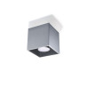 Plafonas QUAD 1 pilkas - 2 - 23,72 €