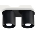 Plafonas ORBIS 2 juodas - 1 - 51,98 €