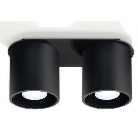Plafonas ORBIS 2 juodas - 1 - 51,98 €