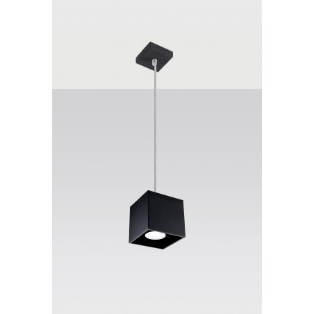 Pakabinamas šviestuvas QUAD 1 juodas - 2 - 30,73 €