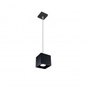 Pakabinamas šviestuvas QUAD 1 juodas - 4 - 30,73 €