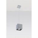 Pakabinamas šviestuvas QUAD 1 pilkas - 2 - 30,73 €