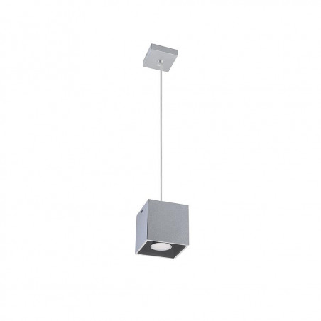 Pakabinamas šviestuvas QUAD 1 pilkas - 4 - 30,73 €