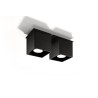 Plafonas QUAD 2 juodas - 2 - 52,34 €