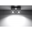 Plafonas QUAD 2 pilkas - 3 - 52,34 €