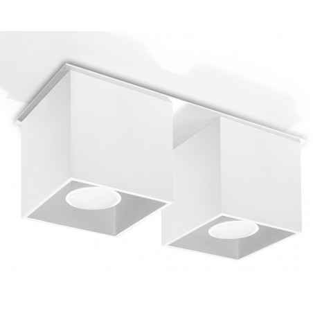 Plafonas QUAD 2 baltas - 1 - 52,34 €
