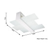 Plafonas FENIKS 2 baltas - 5 - 45,30 €