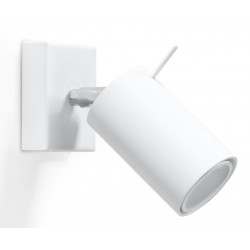 Sieninis šviestuvas RING baltas - 1 - 19,05 €
