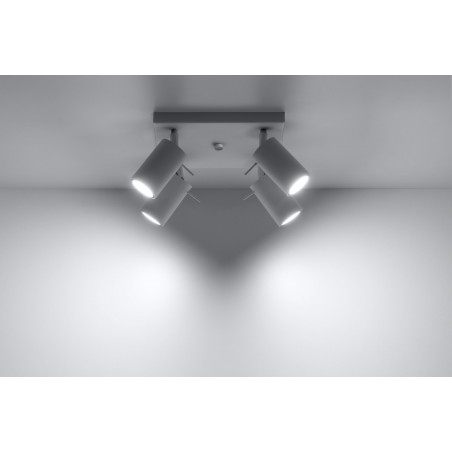 Plafonas RING 4 baltas - 3 - 63,38 €