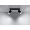 Plafonas RING 2 juodas - 3 - 34,04 €