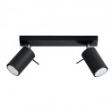 Plafonas RING 2 juodas - 5 - 34,04 €