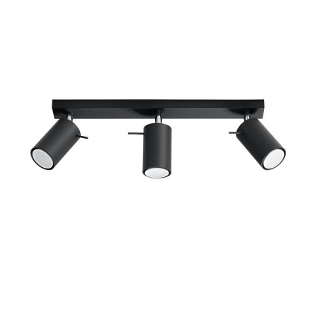 Plafonas RING 3 juodas - 4 - 47,60 €