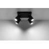 Plafonas RING 4 juodas - 3 - 63,38 €