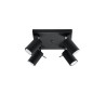 Plafonas RING 4 juodas - 4 - 63,38 €