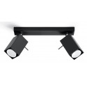 Plafonas MERIDA 2 juodas - 1 - 38,84 €