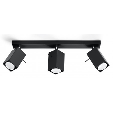 Plafonas MERIDA 3 juodas - 1 - 54,78 €