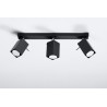 Plafonas MERIDA 3 juodas - 2 - 54,78 €