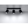 Plafonas MERIDA 3 juodas - 3 - 54,78 €