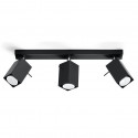 Plafonas MERIDA 3 juodas - 4 - 54,78 €