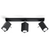 Plafonas MERIDA 3 juodas - 4 - 54,78 €