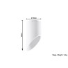 Plafonas PENNE 20 baltas - 5 - 34,88 €