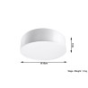 Plafonas ARENA 35 baltas - 5 - 51,40 €