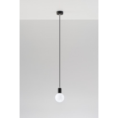 Pakabinamas šviestuvas EDISON juodas - 2 - 15,29 €