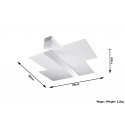 Plafonas MASSIMO - 5 - 84,72 €