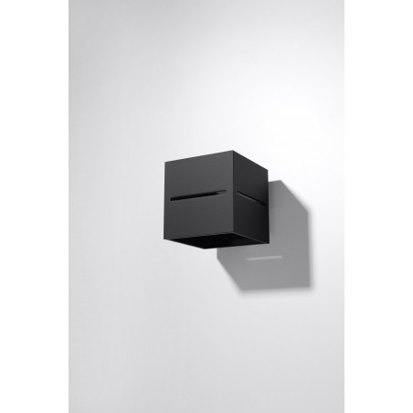 Sieninis šviestuvas LOBO juodas - 2 - 28,96 €