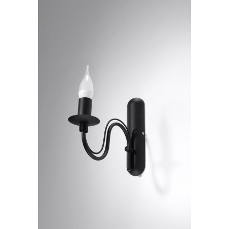 Sieninis šviestuvas MINERWA juodas - 2 - 23,82 €